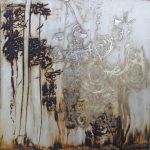 Turbulences dans la Mancha. 80x80cm